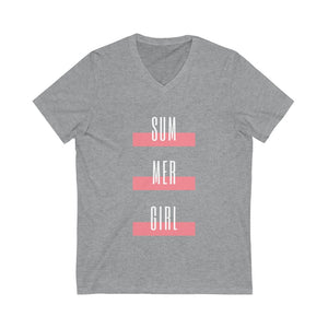 Summer Girl V-Neck Tee