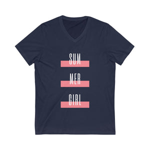 Summer Girl V-Neck Tee