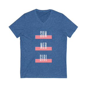 Summer Girl V-Neck Tee