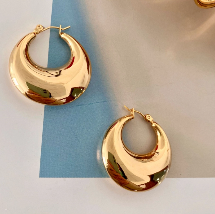 Big Gold Hoops