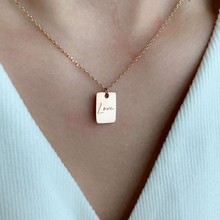 Load image into Gallery viewer, Love letter necklace
