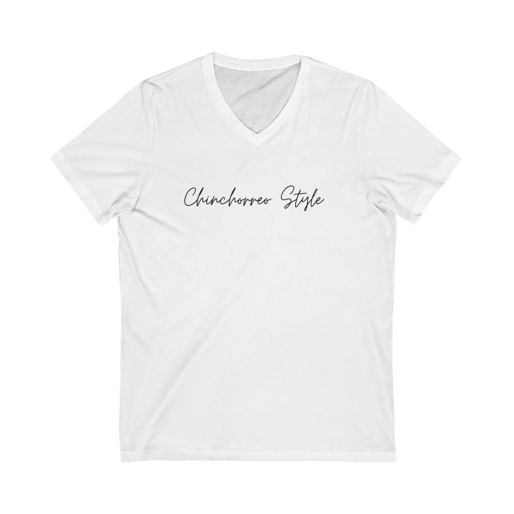 Chinchorreo Style V-Neck Tee