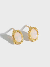 Load image into Gallery viewer, Celina Opal Oval Studs
